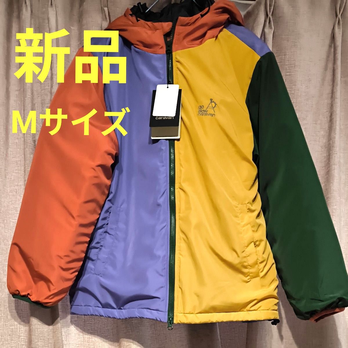 go slow caravan ゴースローキャラバン マルチカラー アウター サイズ3