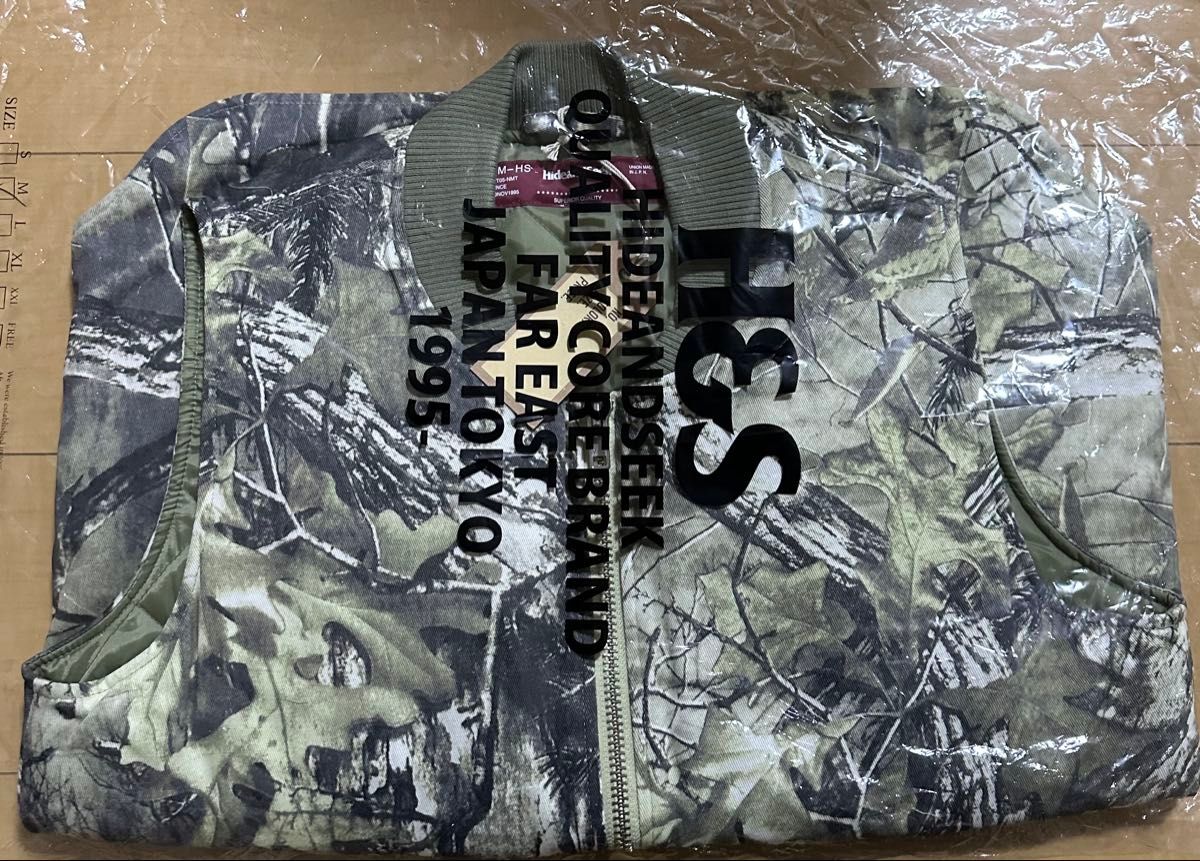 キムタク HIDEANDSEEK ハイドアンドシーク Camo Zip Work Vest｜Yahoo