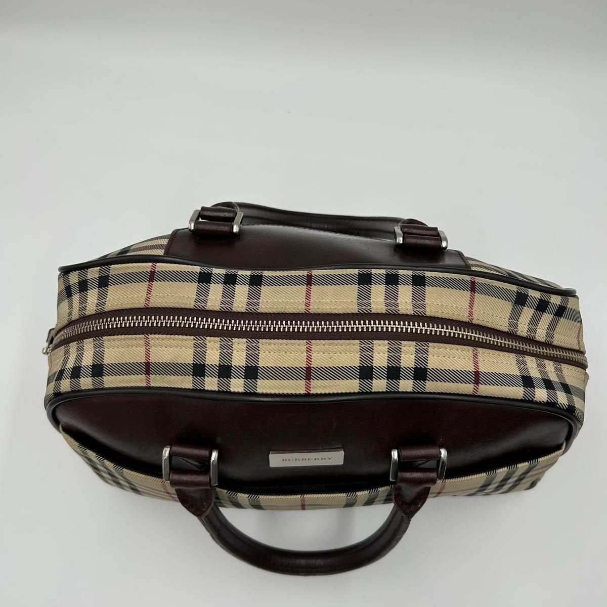 BURBERRY バーバリー ミニボストンバッグ ハンドバッグ ノバチェック