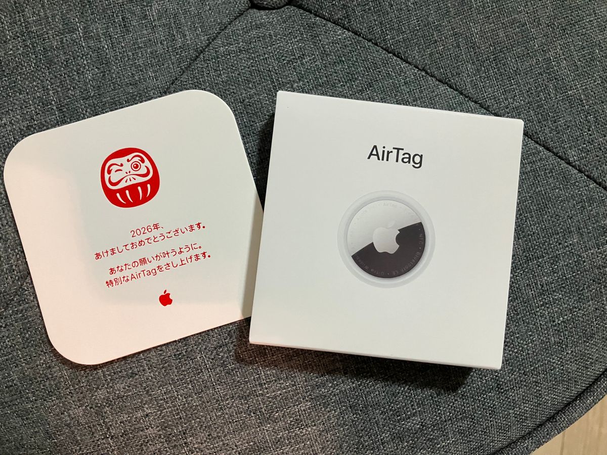 新品未開封】Apple AirTag エアタグ 2026だるまデザイン｜Yahoo!フリマ