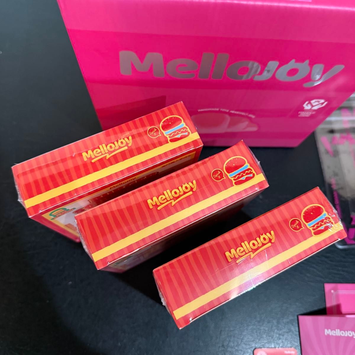 Mellojoy メロジョイ 新品未開封 キングオブバーガー 3個 ハンバーガー