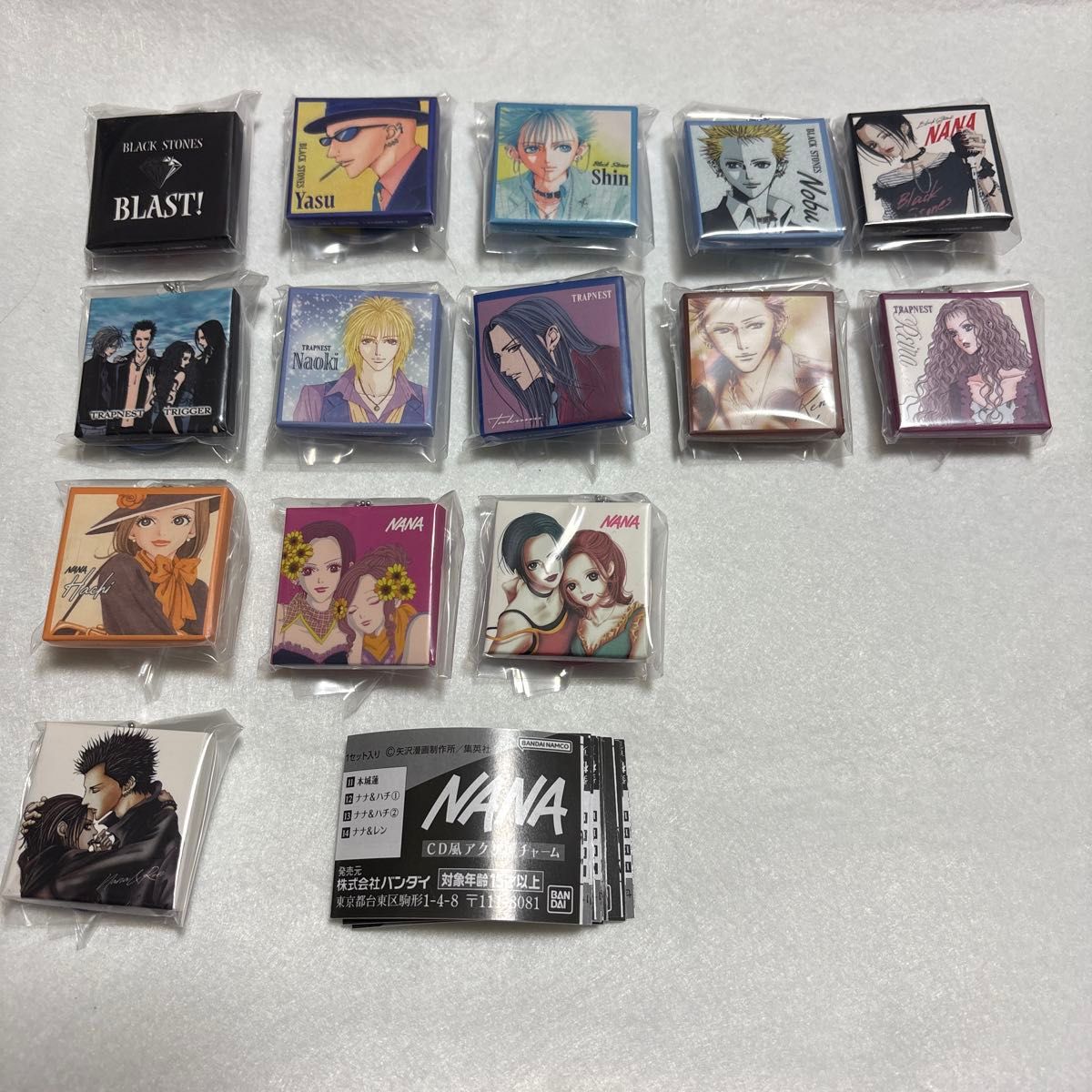 NANA CD風アクリルチャーム 14種コンプセット｜Yahoo!フリマ（旧PayPay