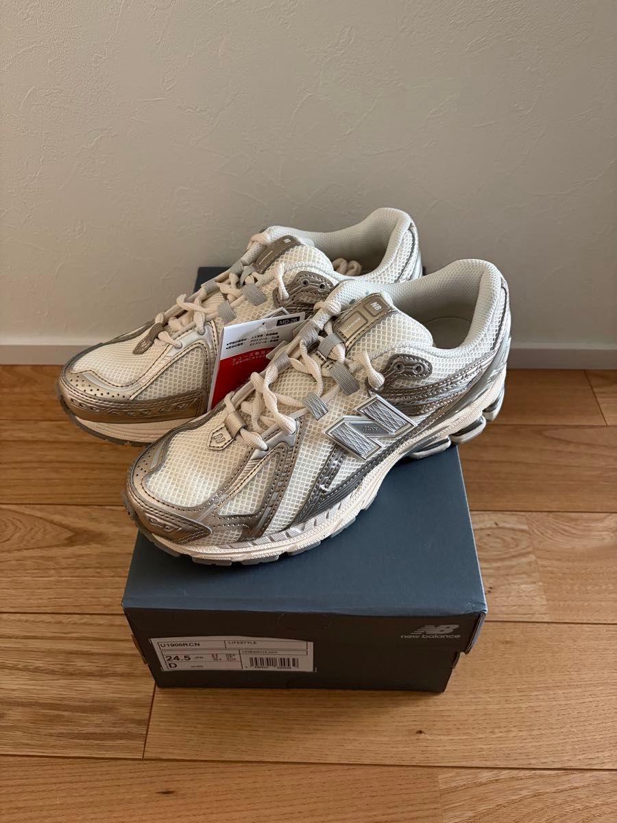 New Balance U1906RCN スニーカー 24 5 ライトベージュ｜Yahoo!フリマ