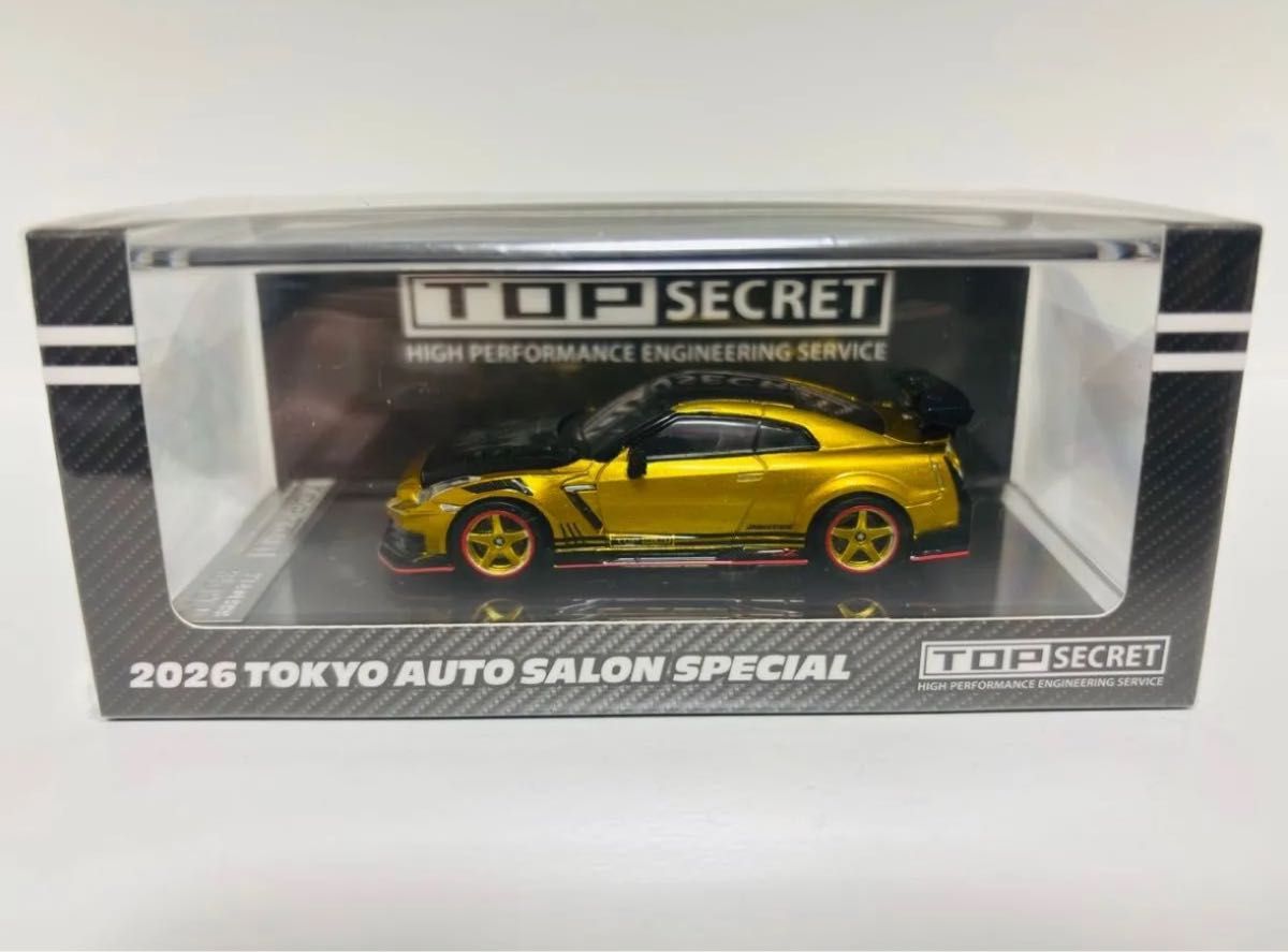 TOPSECRET トップシークレット R35 GTR 東京オートサロン2026 ミニカー