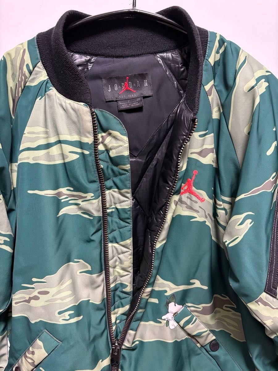 ジョーダン JORDAN 迷彩 カモフラ MA1 ブルゾン ボンバージャケット