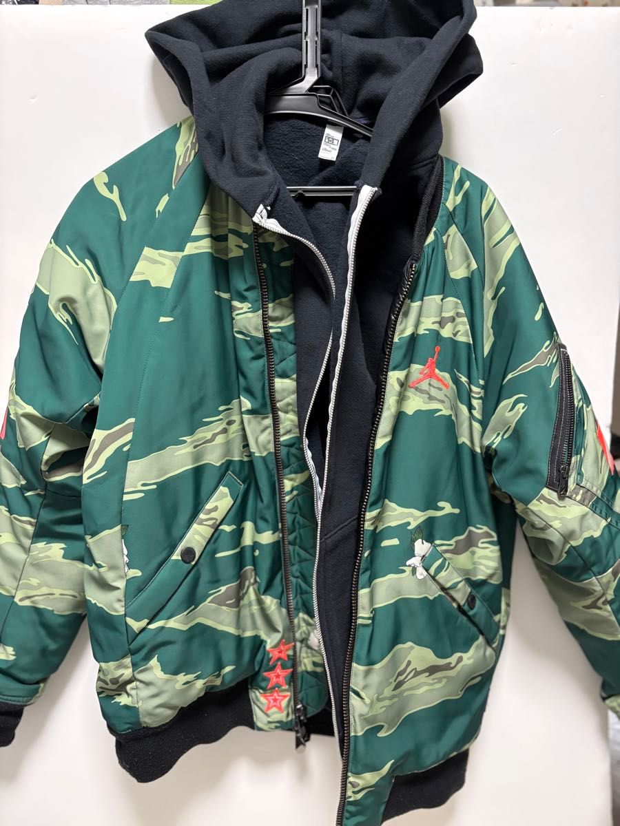ジョーダン JORDAN 迷彩 カモフラ MA1 ブルゾン ボンバージャケット
