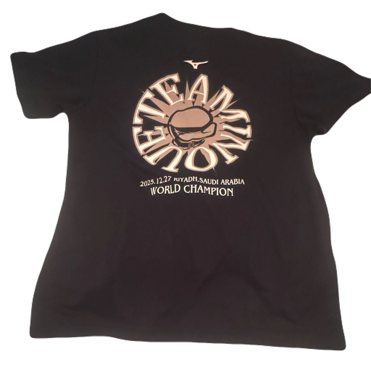 井上尚弥 後援会 Tシャツ ナイトオブサムライ 黒 ブラック M 未使用