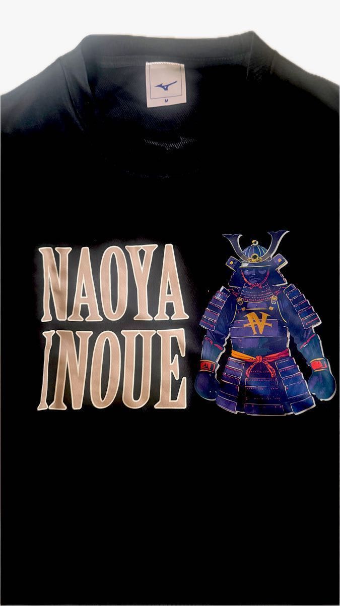 井上尚弥 後援会 Tシャツ ナイトオブサムライ 黒 ブラック M 未使用