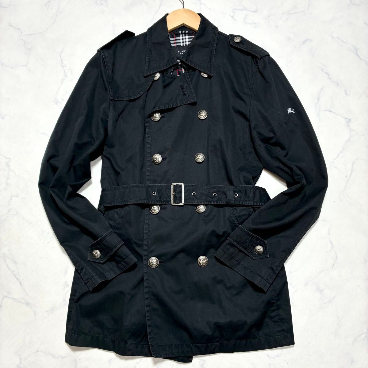 BURBERRY BLACKLABELトレンチコート バーバリー ベルト付き BURBERRY