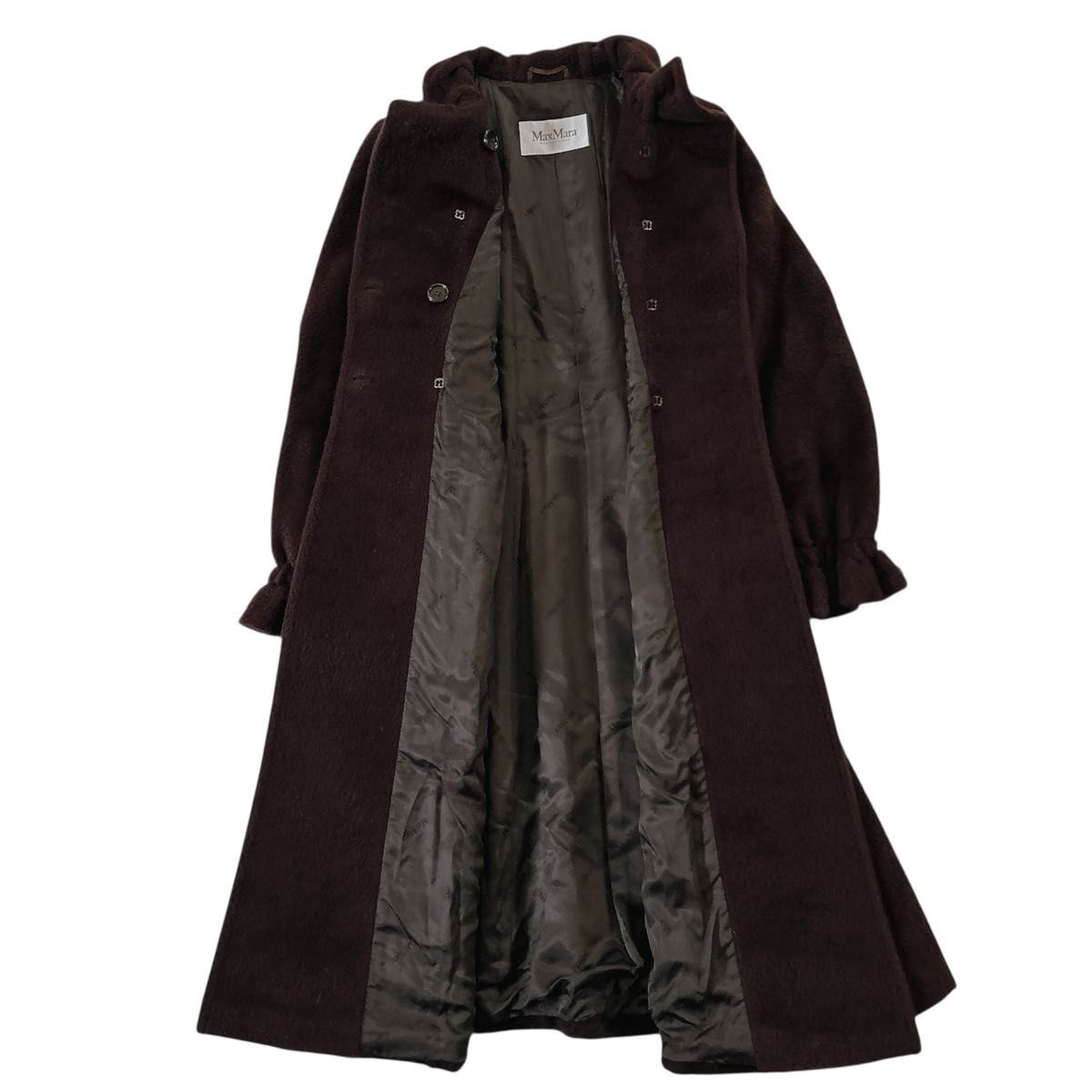 最高級/白タグ】レア Max Mara マックスマーラ アルパカ シャギー