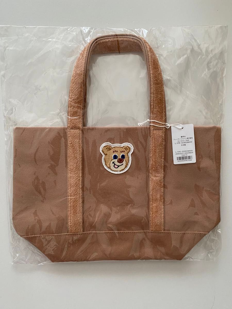 新品】ラブラリーバイフェイラー オールドテディ ワッペントートバッグ