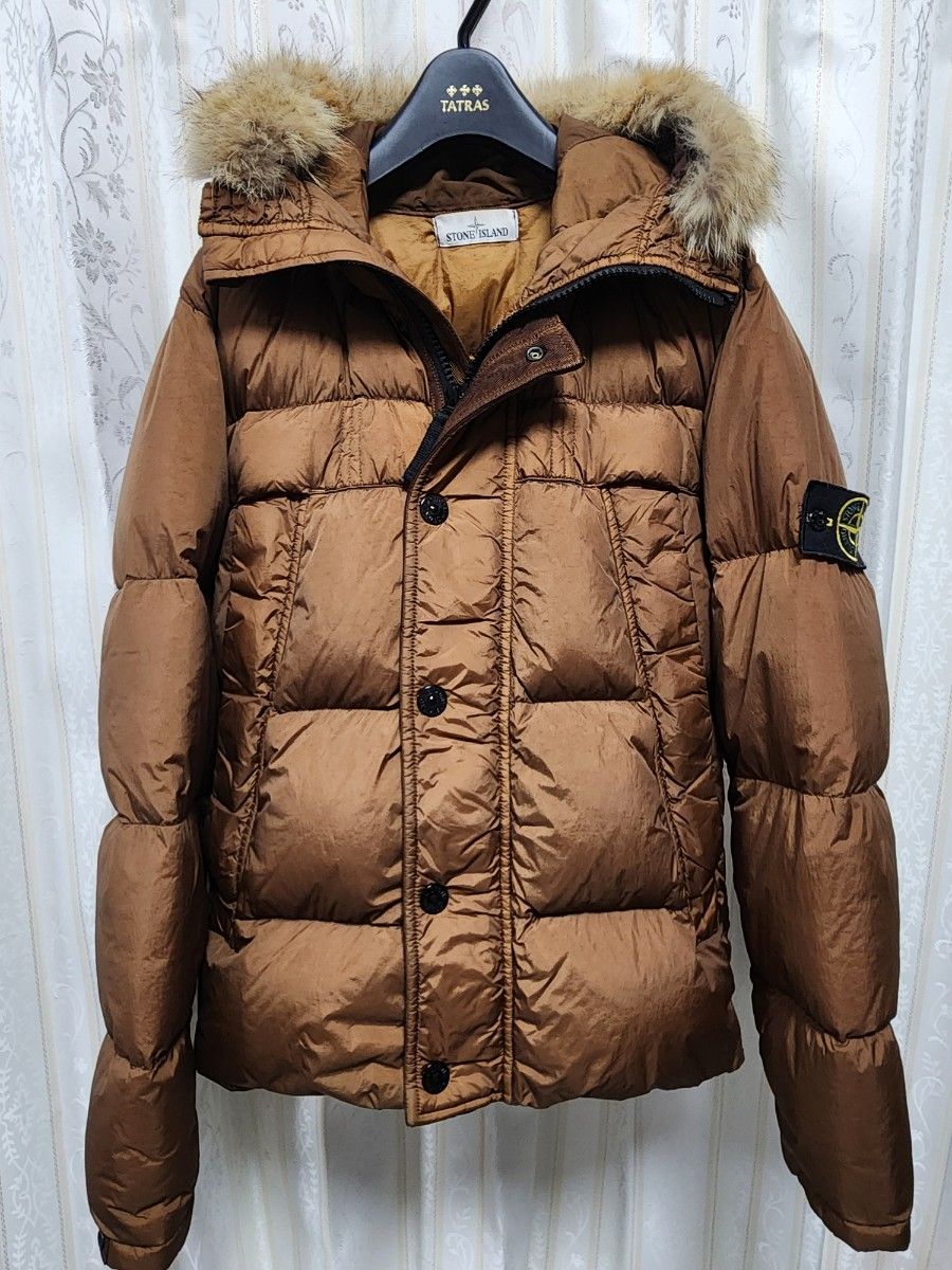 良品】 STONE ISLAND ストーンアイランド ガーメントダイ ダウン