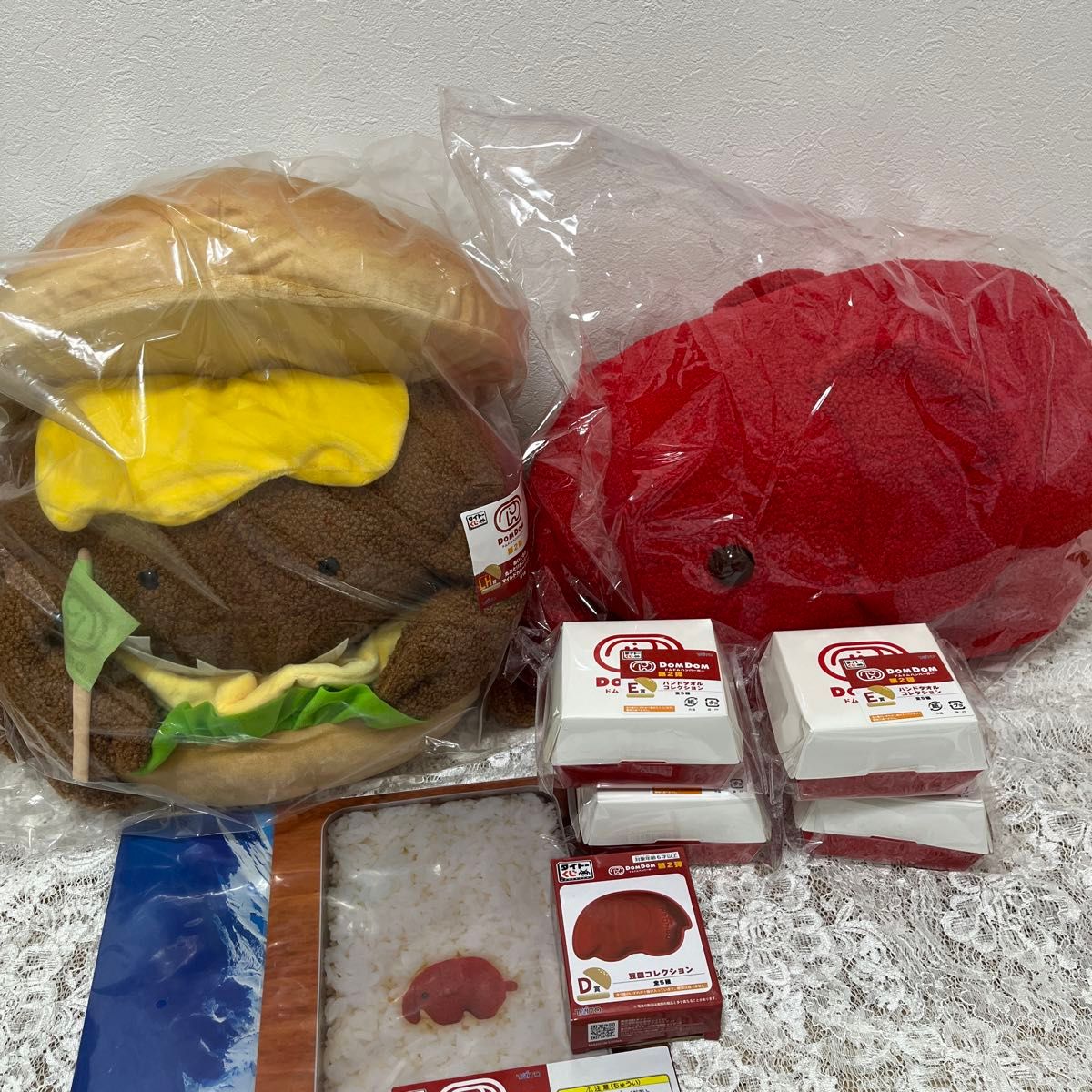 ドムドムハンバーガー タイトーくじ 第2弾 上位賞 ラストワン 3点