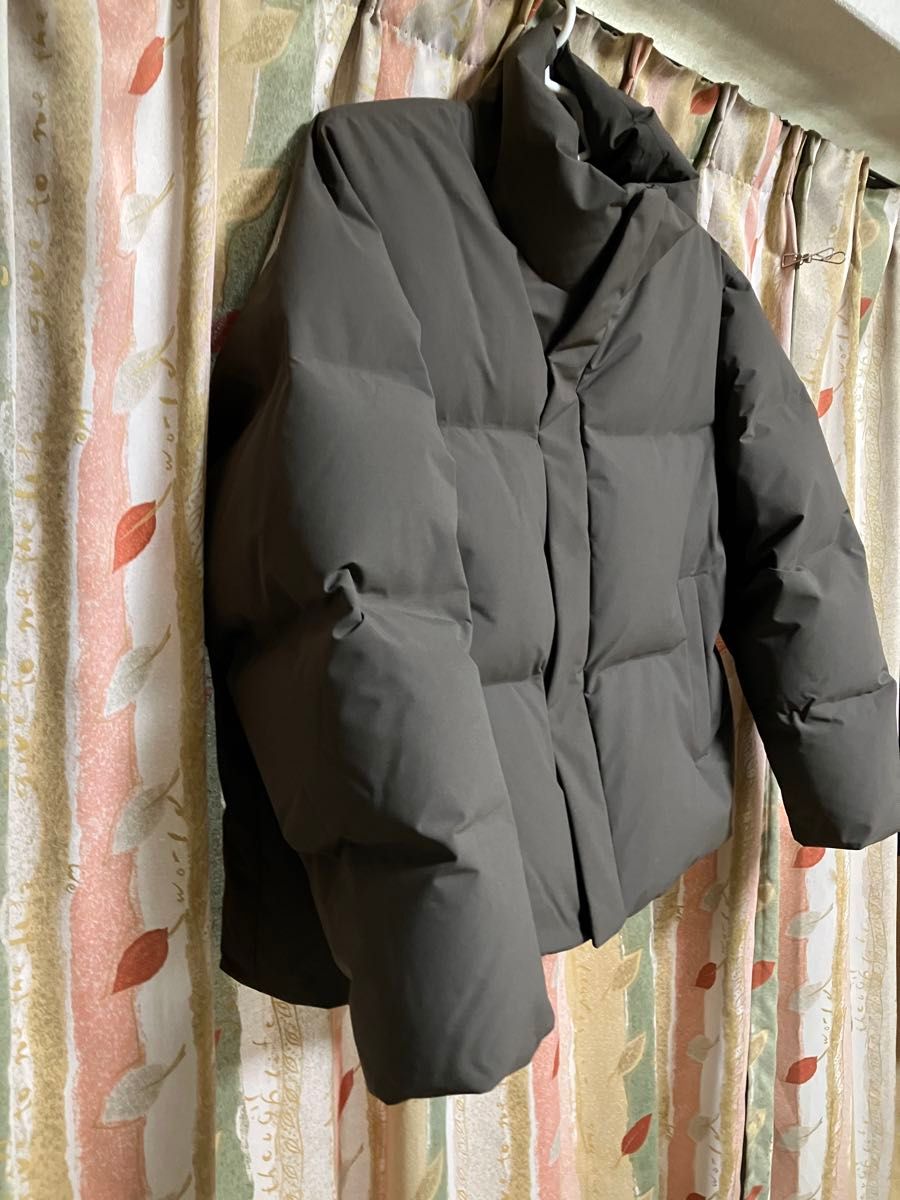 ユニクロ シームレスダウンジャケット ダークブラウン XXL｜Yahoo