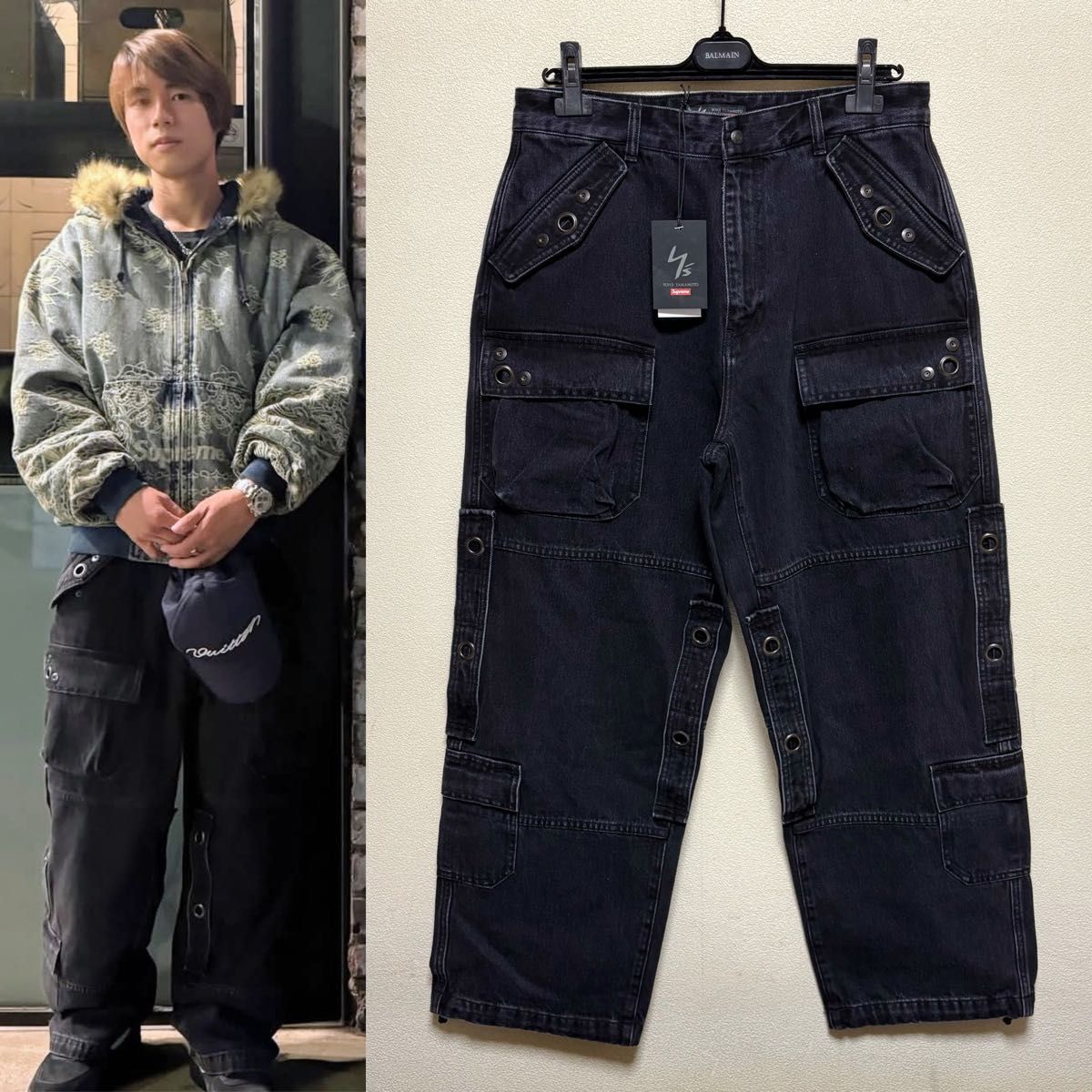 Supreme x Y's by Yohji Yamamoto Denim Utility Pant シュプリーム
