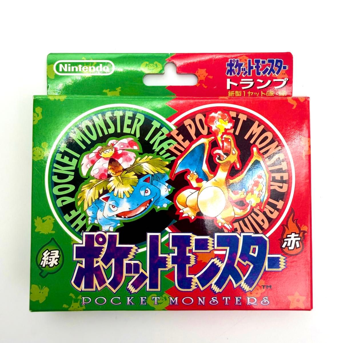 超激レア【新品/未使用】ポケットモンスター トランプ 赤 緑 ポケモン