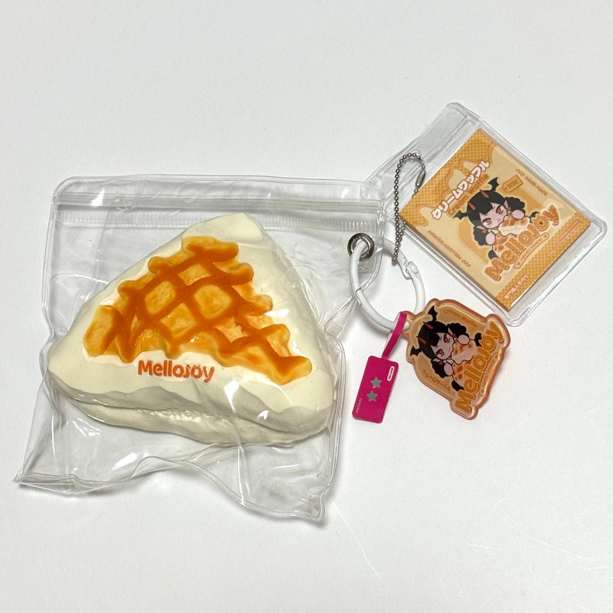 mellojoy スクイーズ クリームワッフル さんかく｜Yahoo!フリマ（旧