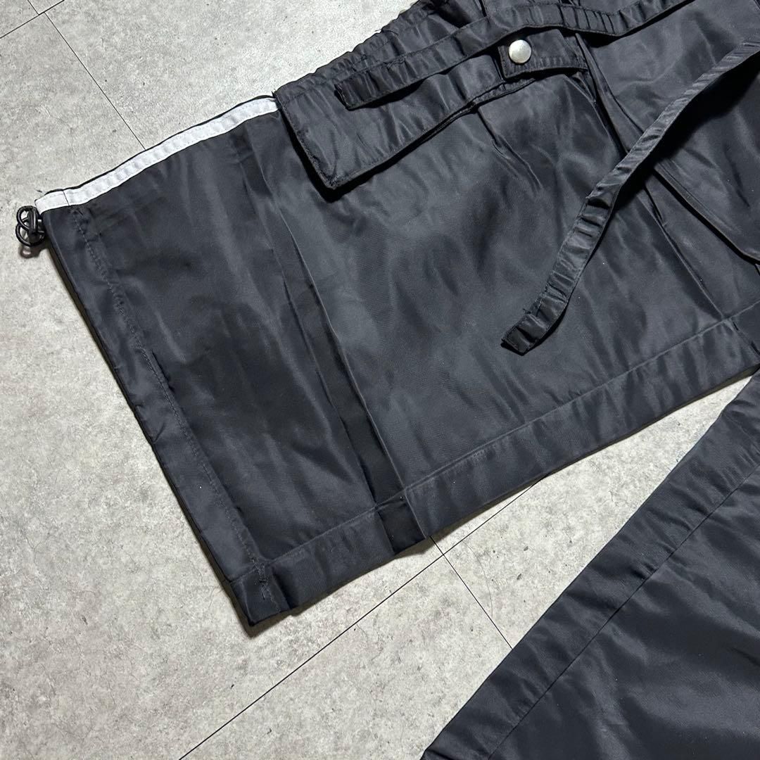 GS テクノパンツ 黒 M 平野紫耀着用 カーゴパンツ ナイロン｜Yahoo
