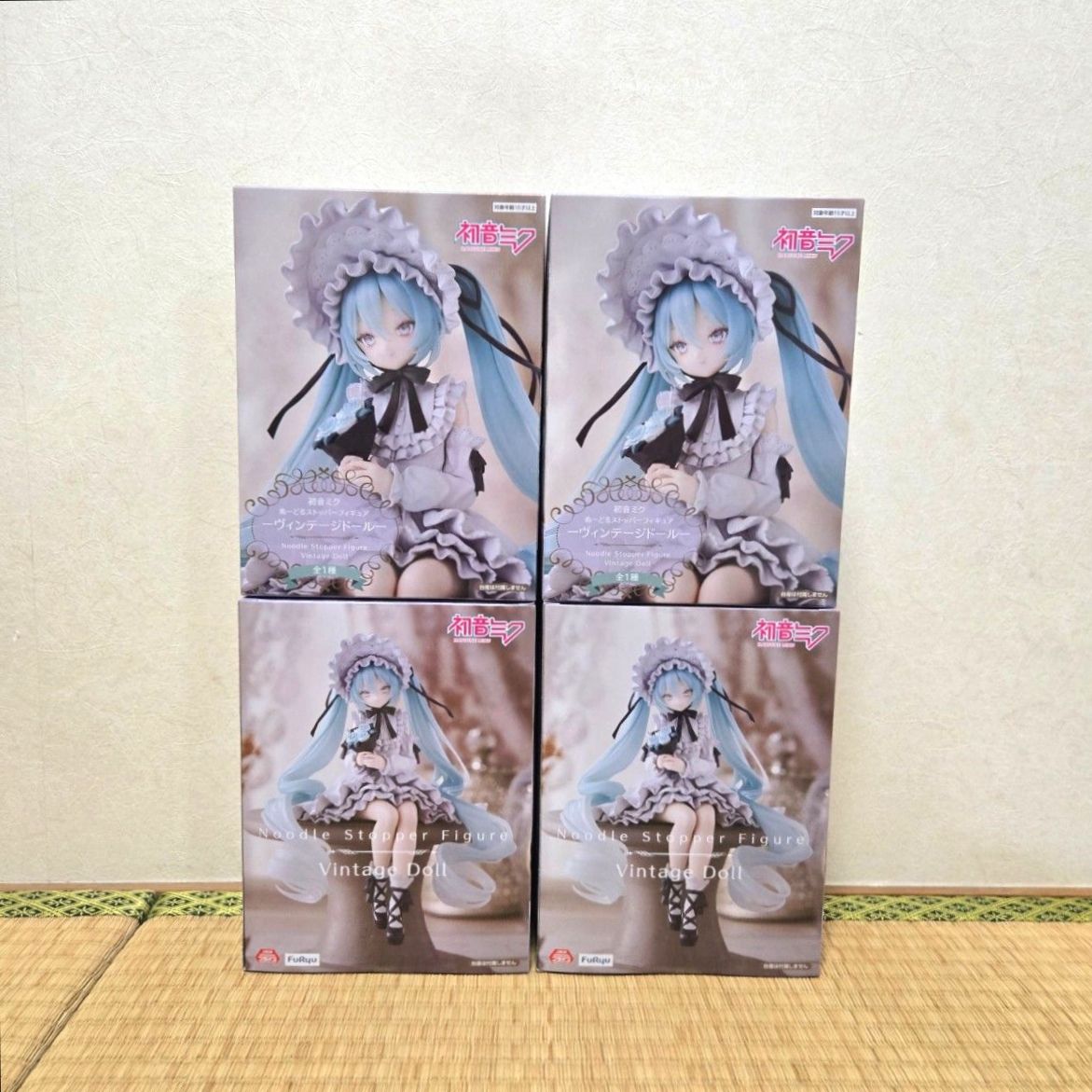 初音ミク ぬーどるストッパーフィギュア ヴィンテージドール 4体セット