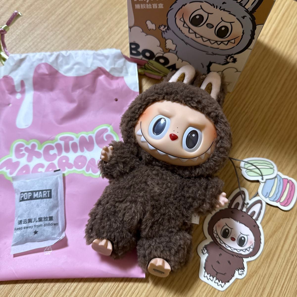 正規品 MONSTERS ラブブ マカロン シークレット Cocoa LABUBU Macaron