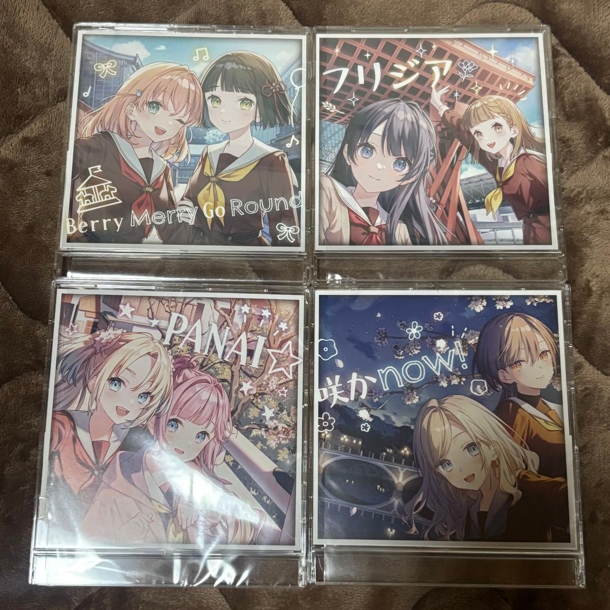 蓮ノ空 CD ゲーマーズ限定 ユニット別CD 4種セット 劇場版 ムビチケ欠
