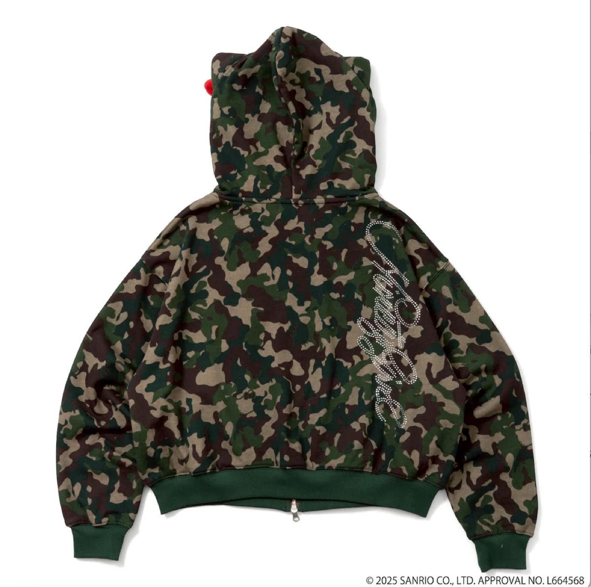 9090 girl ×HELLO KITTY Eared Zip Hoodie｜Yahoo!フリマ（旧PayPay