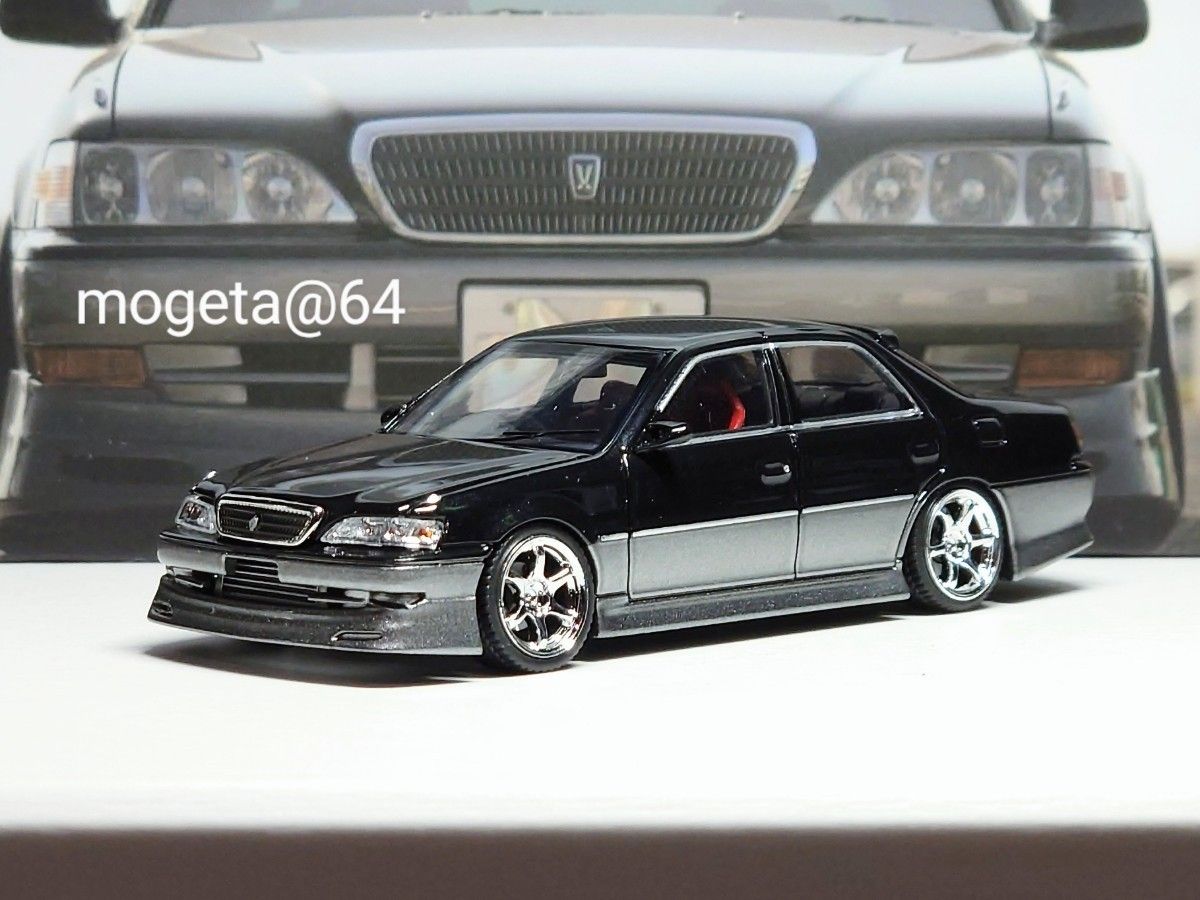 999台限定】MORTAL 1/64 TOYOTA CRESTA JZX100 クレスタ ルラーンG