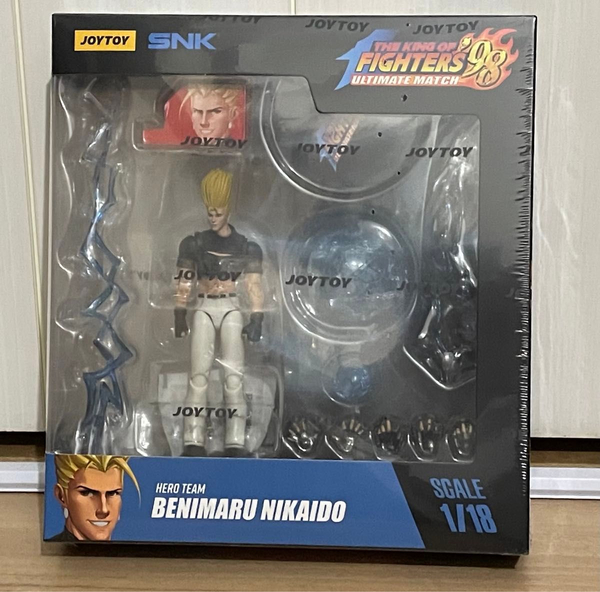 JOYTOY x SNK 草薙 京 大門 五郎 二階堂 紅丸 フィギュア KING of