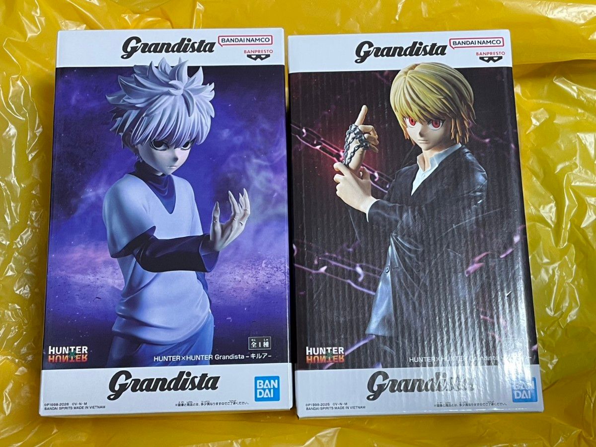 HUNTER×HUNTER Grandista キルア クラピカ 2体セット新品 未開封