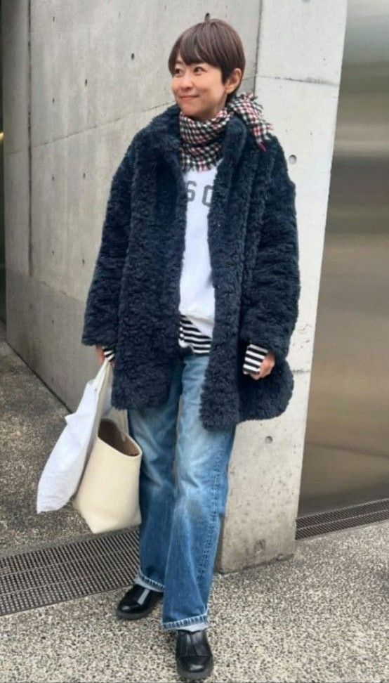 three dots スリードッツ エコペル社アップサイクル エコファーコート