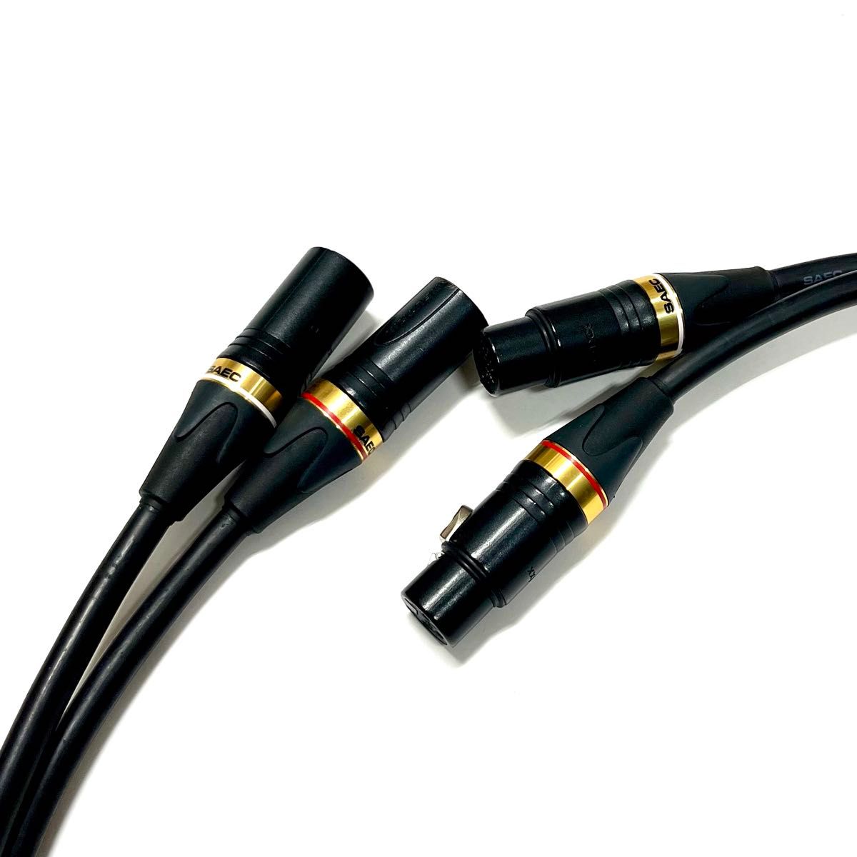 SAEC XR-3000 PC-Triple C XLR 1 2m ペア オーディオケーブル サエク