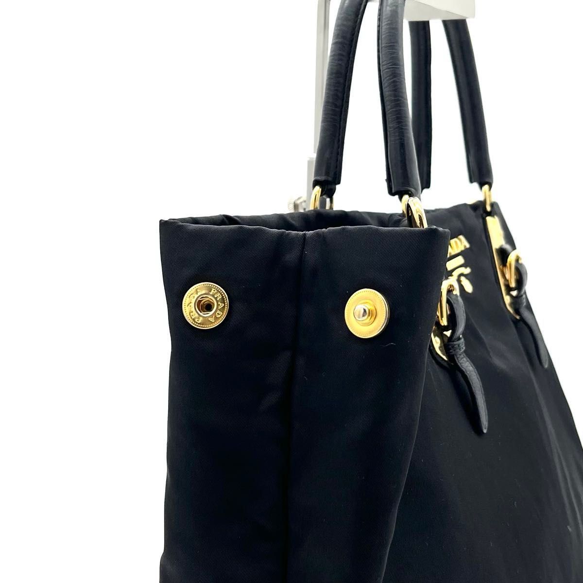PRADA プラダ ナイロン テスート トートバッグ ハンドバッグ ママ