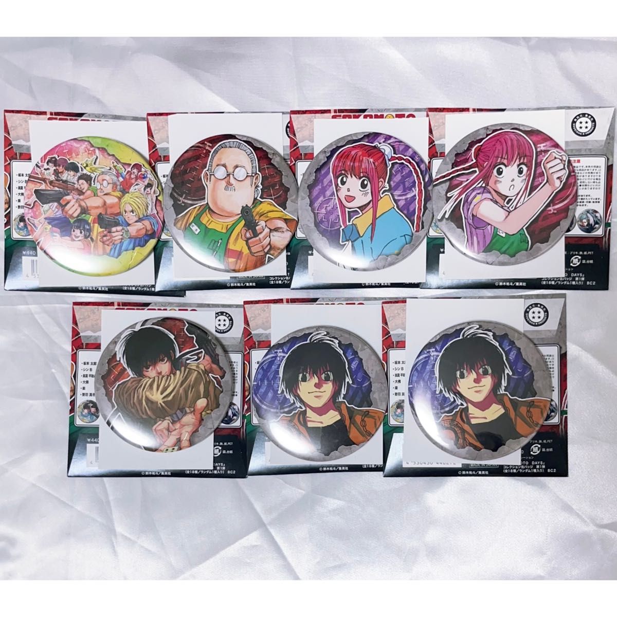 SAKAMOTO SAKAMOTO DAYS サカモトデイズ コレクション缶バッジ 未開封