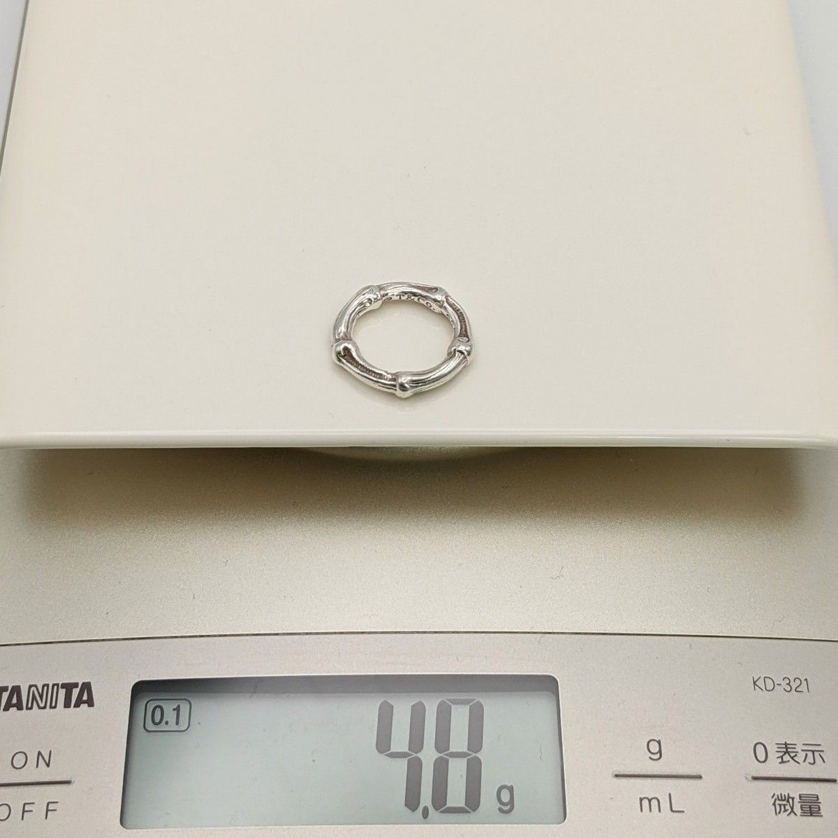 希少サイズ old tiffany ティファニー バンブー リング シルバー 925
