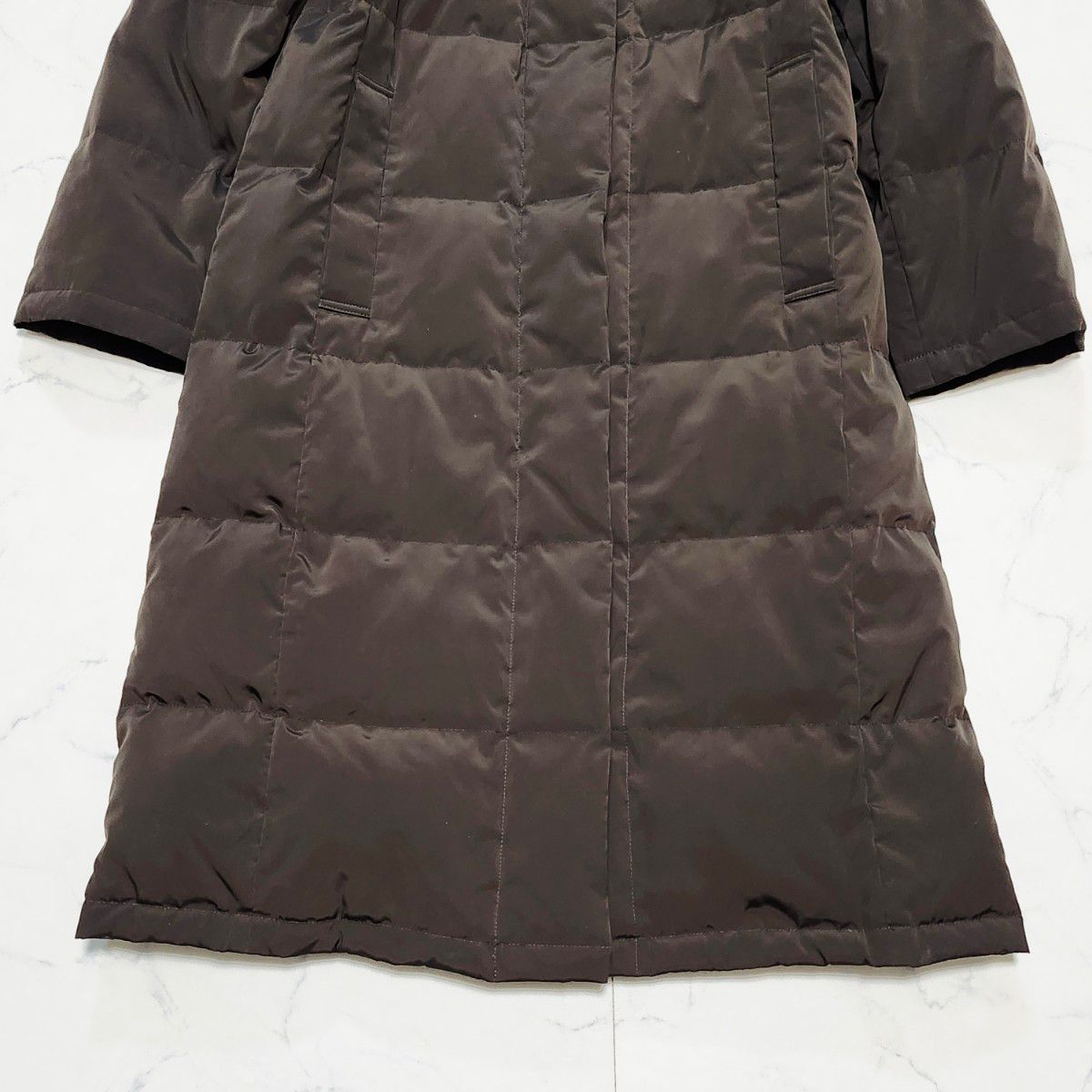 BURBERRY LONDON バーバリーロンドン ダウンコート ロング ノバ