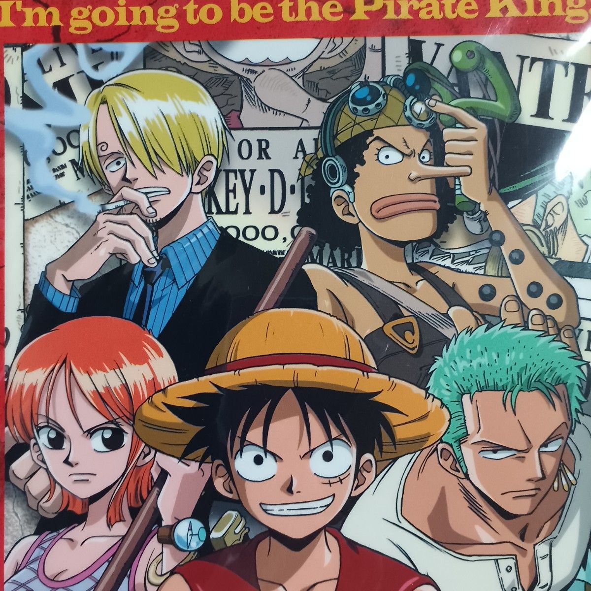 初期ONE PIECE】ワンピース クリアファイル ルフィ ゾロ ナミ サンジ