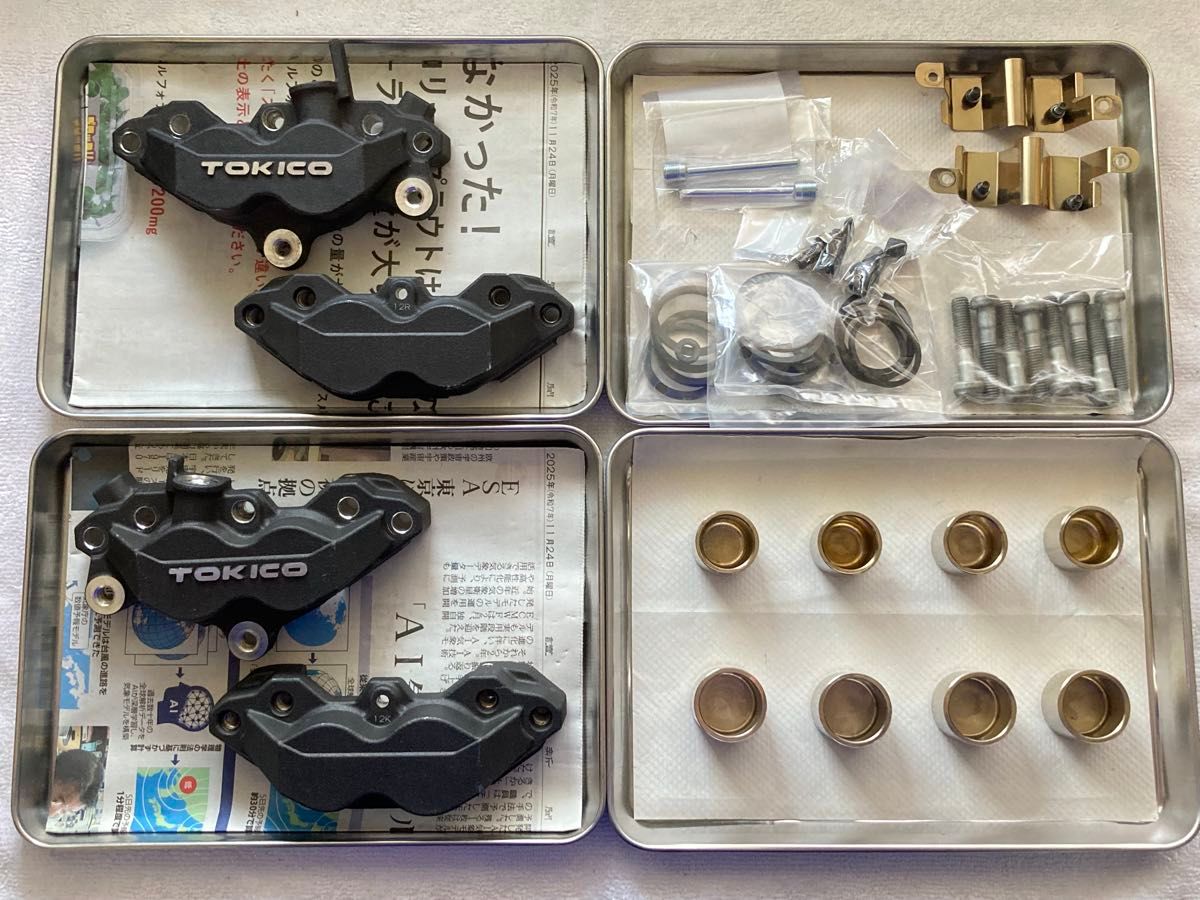 カワサキ ZRX1200 DAEG TOKICO トキコ フロントキャリパー 2016年式 ⑥