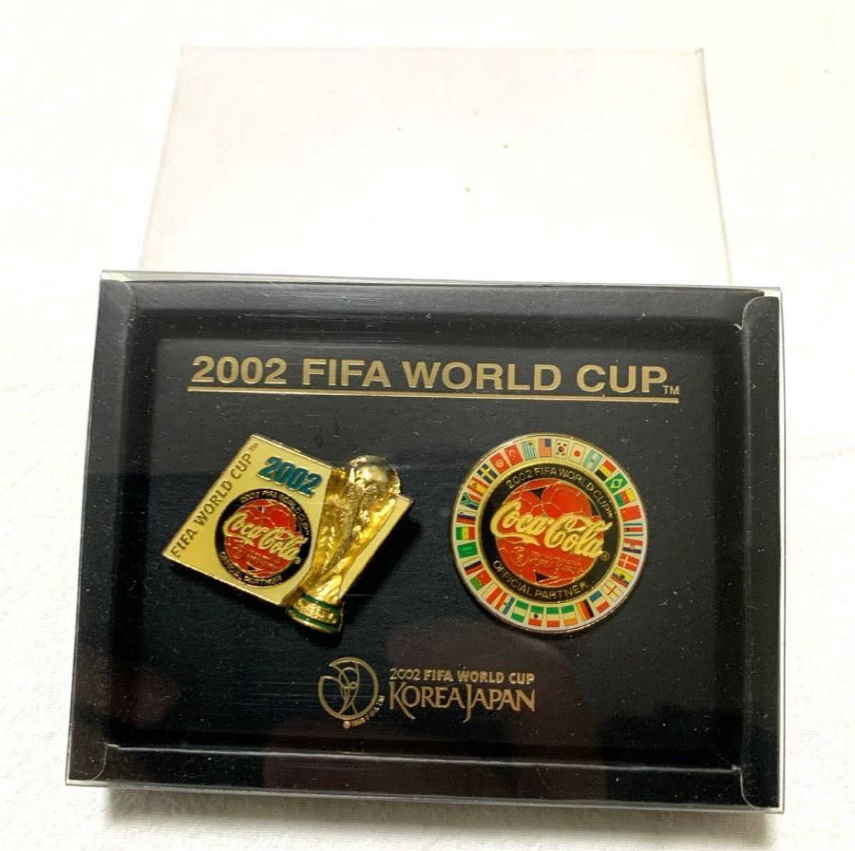 2002年FIFAワールドカップコカ・コーラ記念ピンバッジセット｜Yahoo