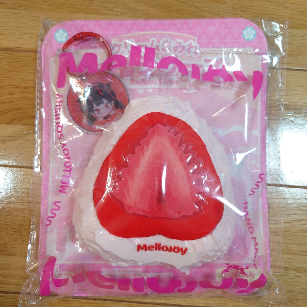 2点200円OFF】mellojoy スクイーズ 大福 いちご メロジョイ 大福