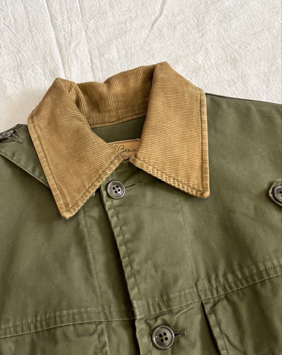 1960s L L Bean Warden Jacket 細字筆記体タグ 表記36 エルエルビーン
