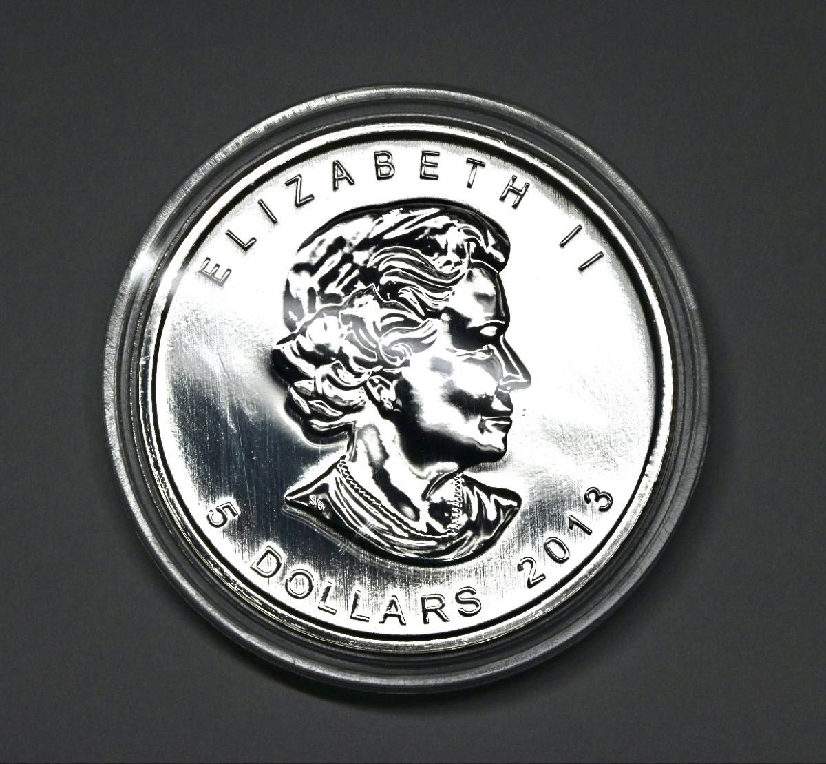 カナダ メイプルリーフ 25周年記念 2013年 1オンス銀貨 純銀 99 99