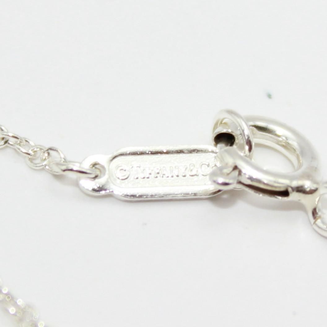 Tiffany&Co ダブルクロス チタンプレート シルバー ネックレス 925