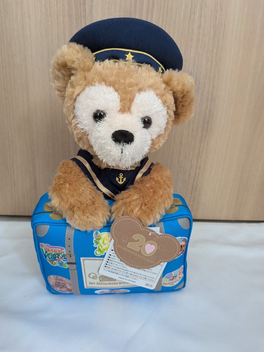 ディズニーシー ダッフィー 20周年 ぬいぐるみ トランク｜Yahoo!フリマ