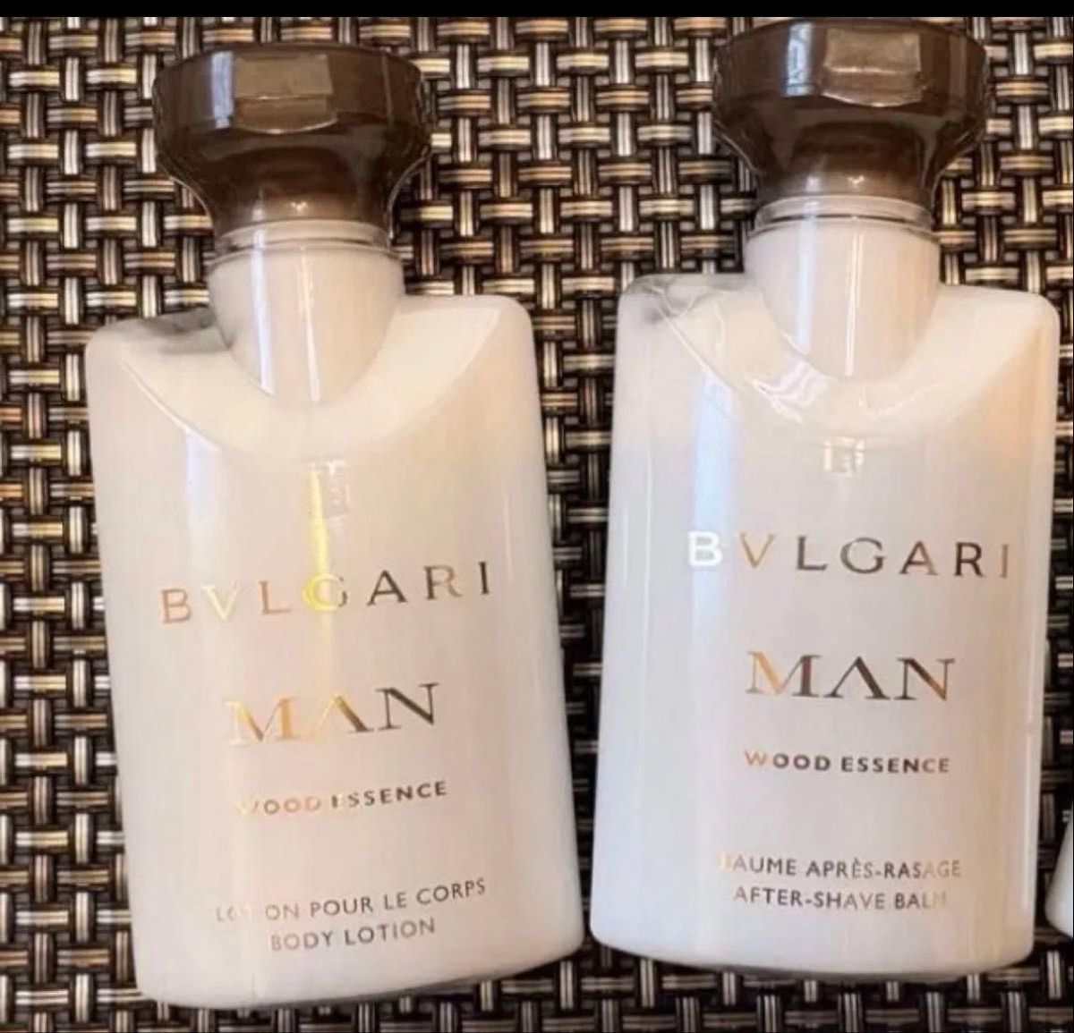 BVLGARI MAN WOOD ESSENCE ボディローション アフターシェーブバーム 2