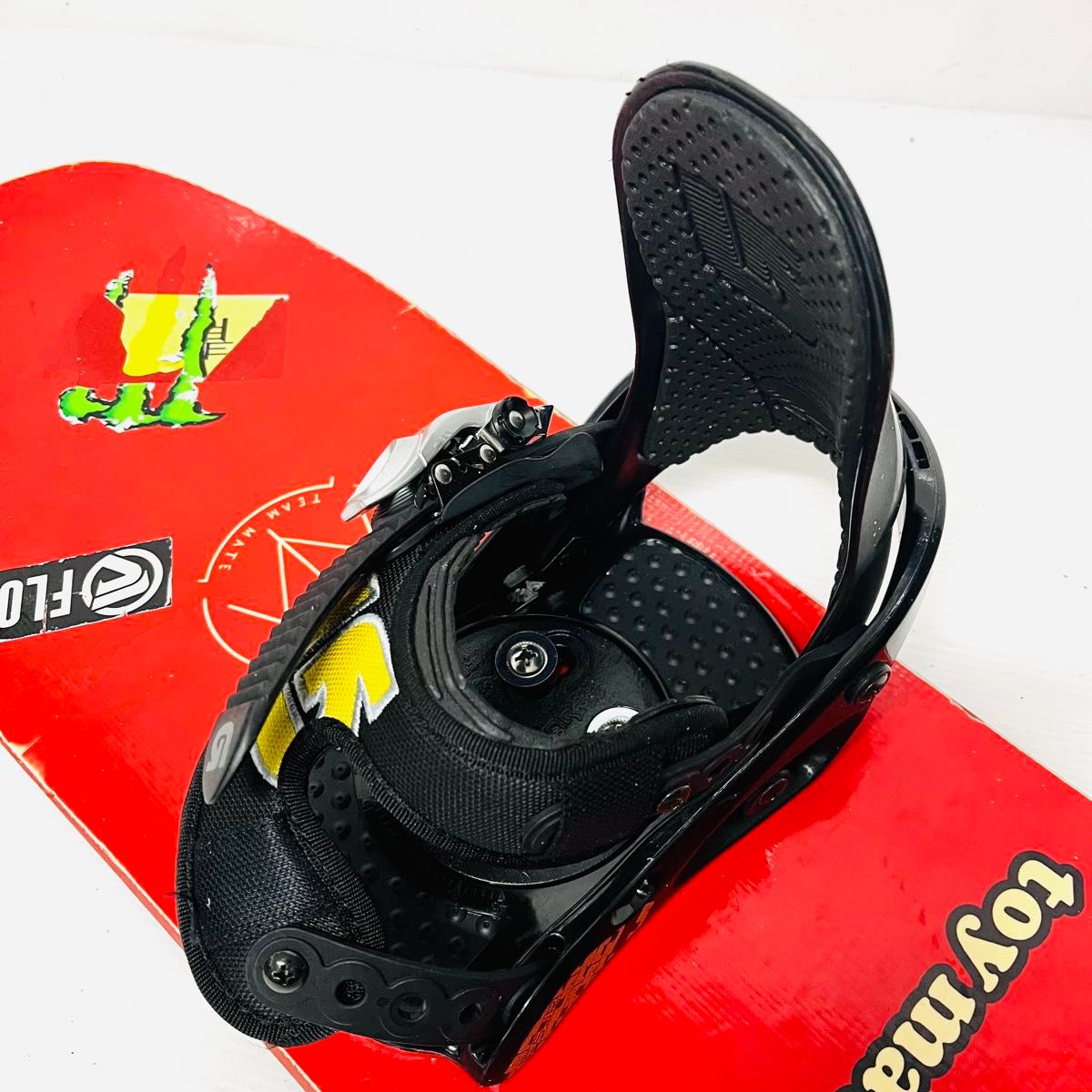未使用 バートン ビンディング付 サロモン ジュニア スノボセット