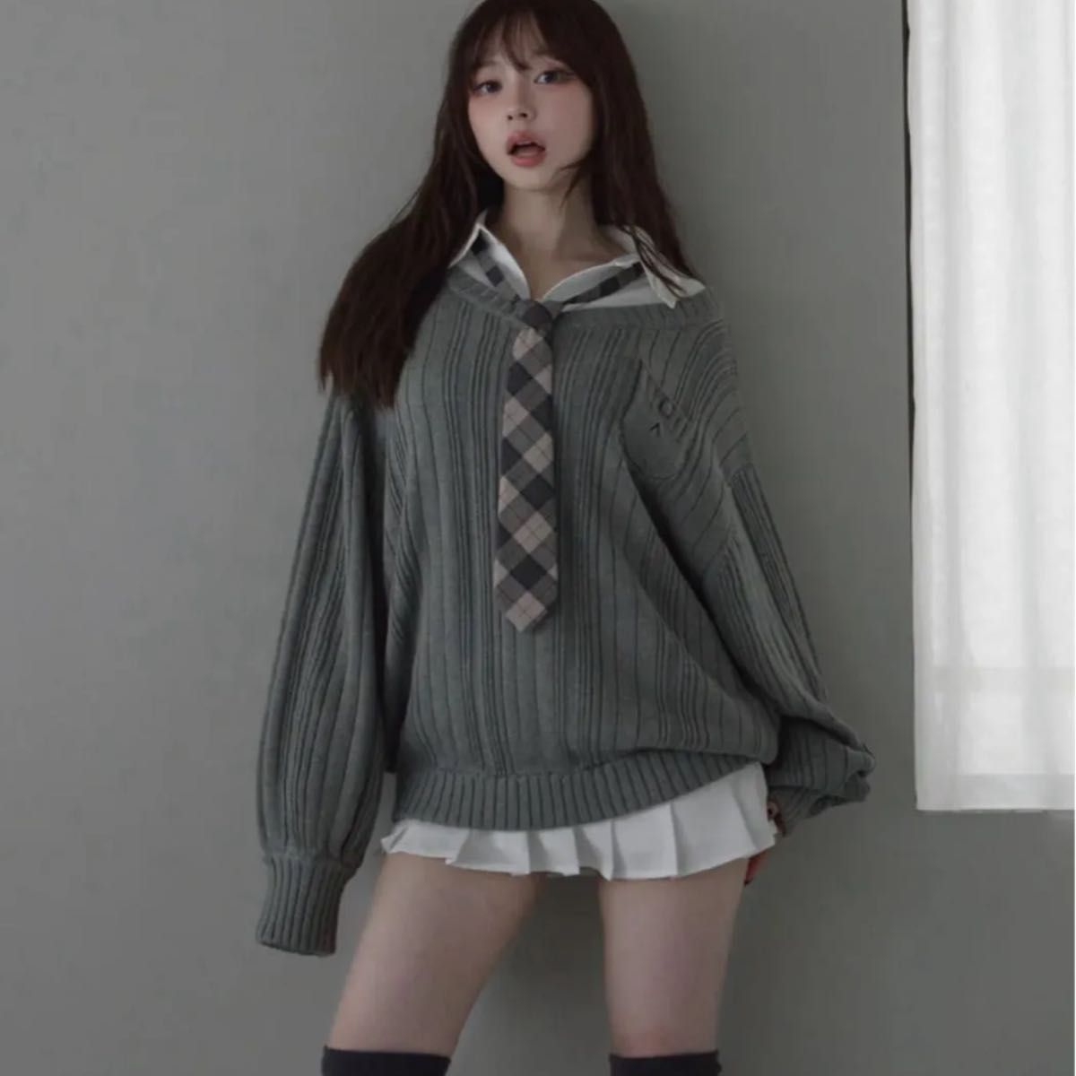 andmary Mimi girls set mini dress アンドマリー グレー｜Yahoo