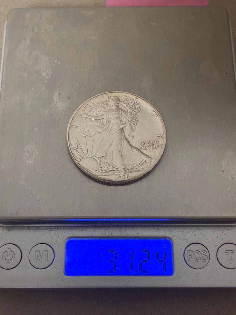 1986年 アメリカ イーグル銀貨 1オンス 純銀 シルバーコイン｜Yahoo