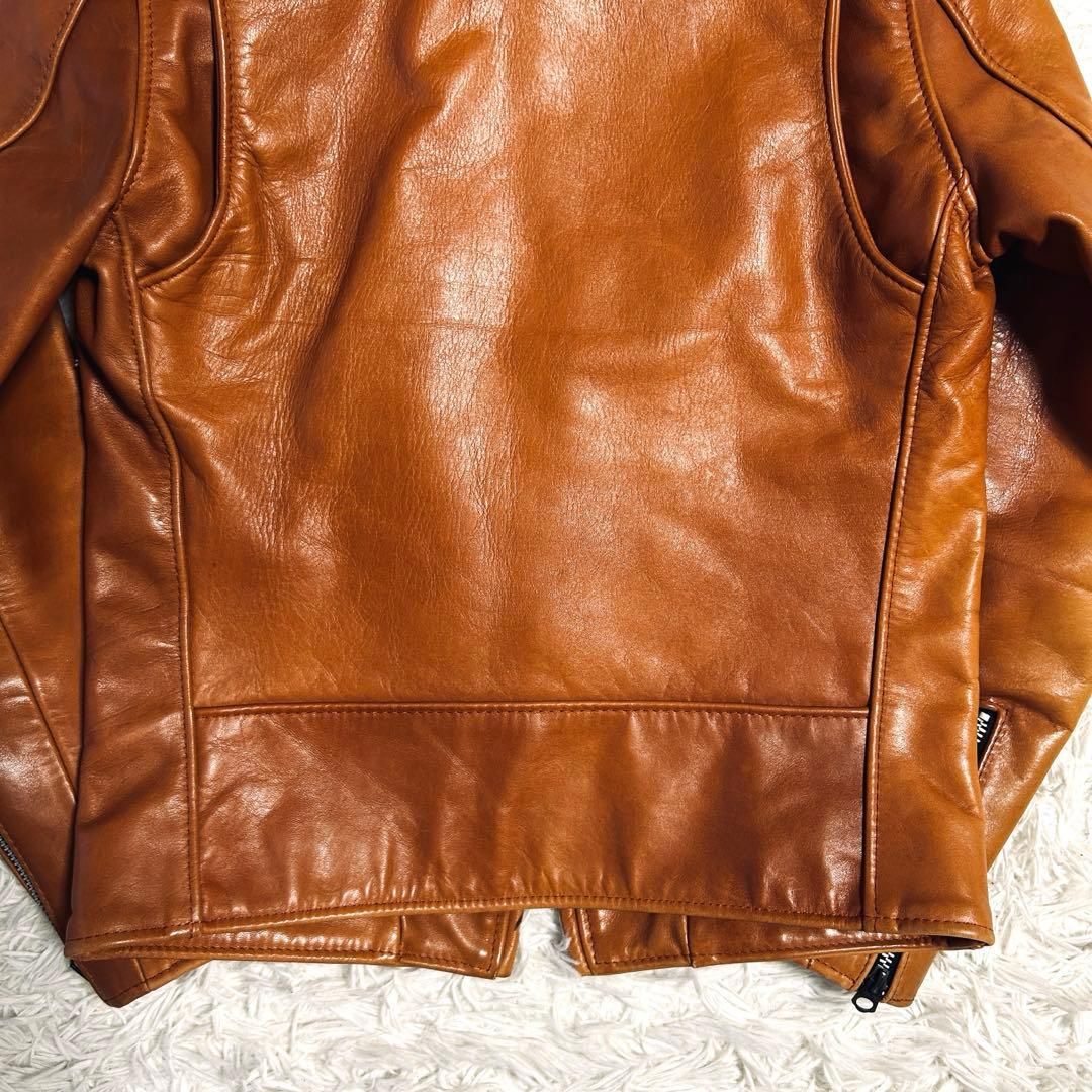 希少色 ショット Schott 641xx 7009 ライダースジャケット 34 シングル