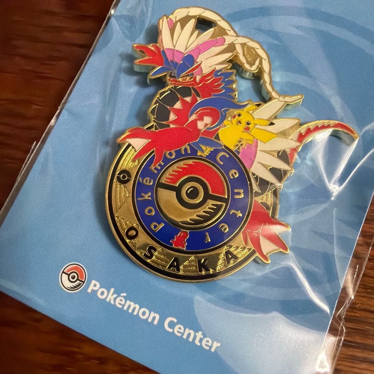 新品未開封】限定 ポケモンセンターオオサカ ロゴ ピンズ コライドン