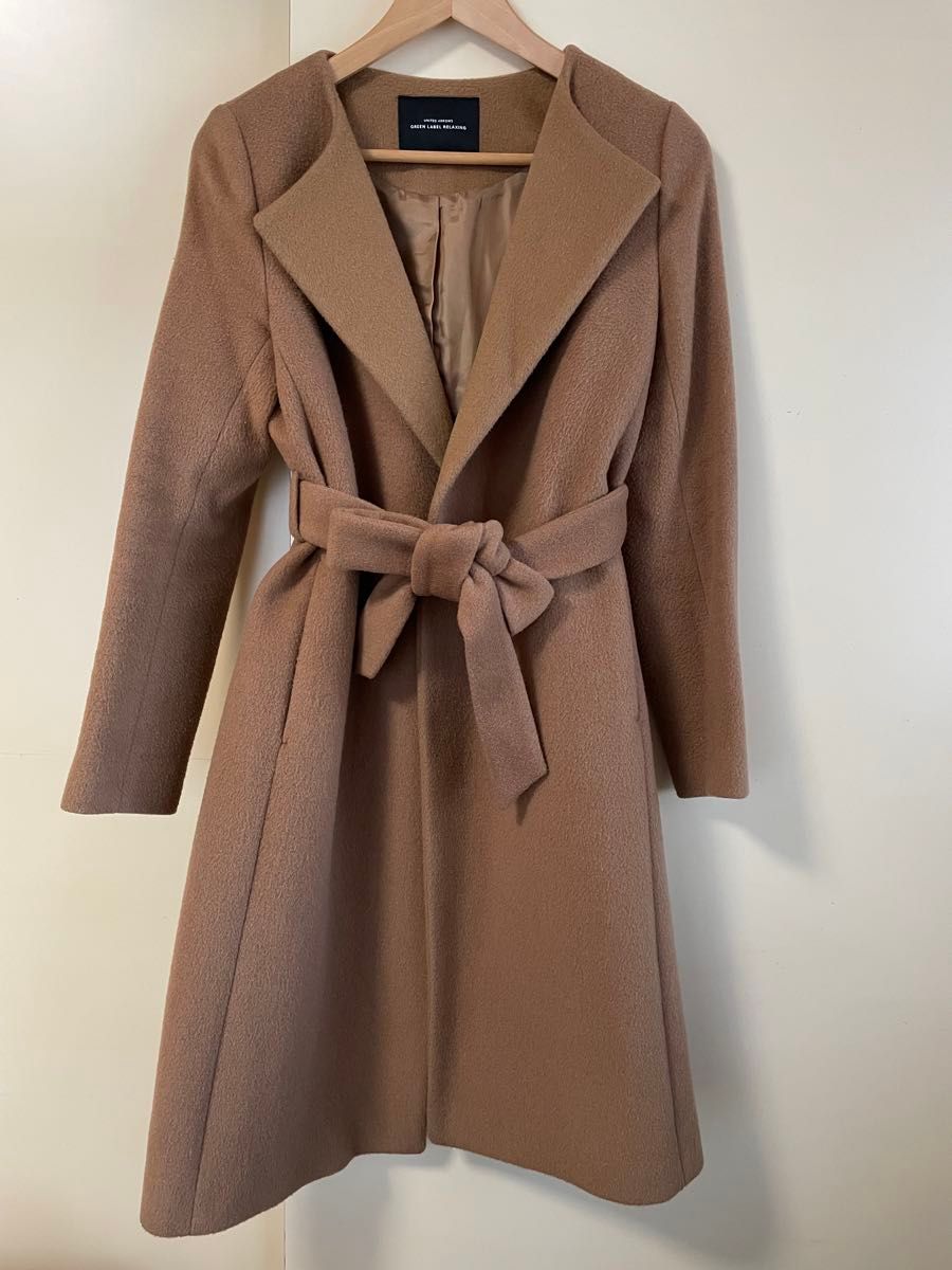 green label relaxingグリーンレーベルリラクシング ノーカラーコート
